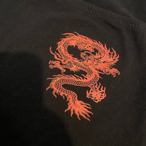 Dragon Print Dress - Picture 3 of 5